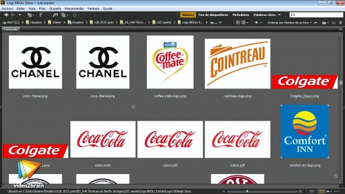 Curso en video Técnicas de diseño de logos-Español