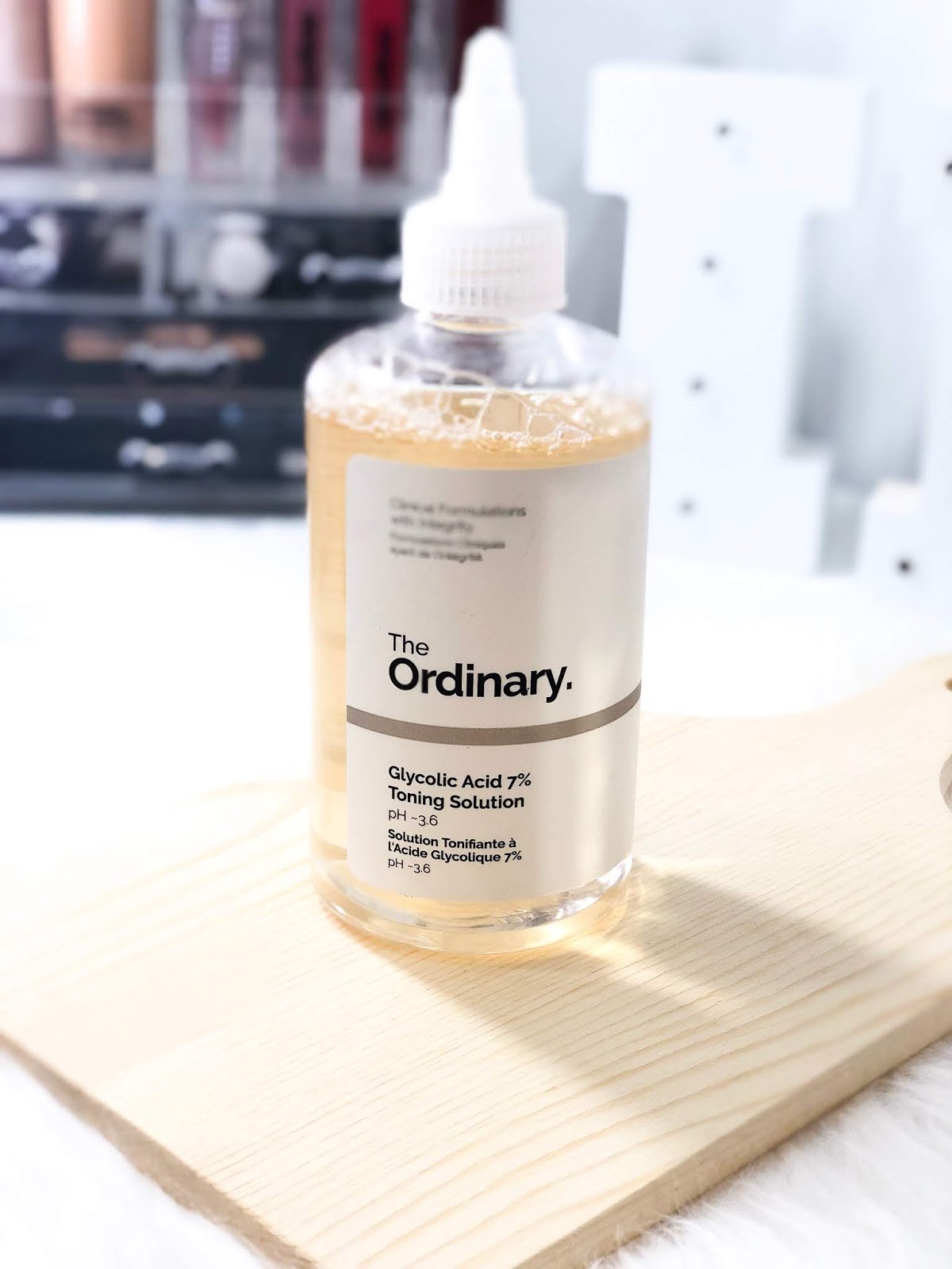 THE ORDINARY CHEMICAL EXFOLIATE , IS ITS WORK