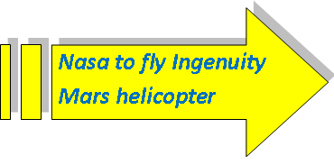 Nasa To Fly Ingenuity Mars Helicopter