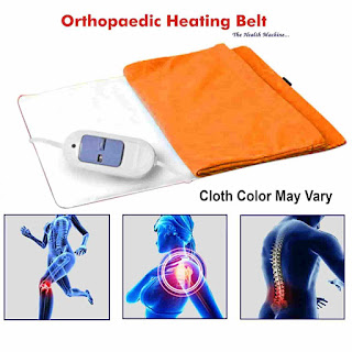 Elove Orthopaedic Electric Heating Pad With Waist Belt & Temperature Controller For Pain Relief