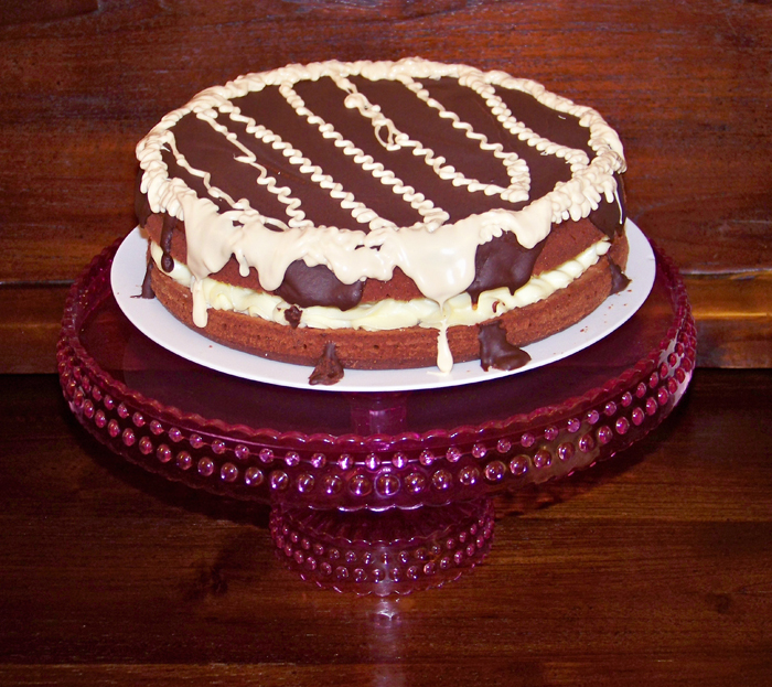 chocolate, tarta, cumpleaños cake dulce receta