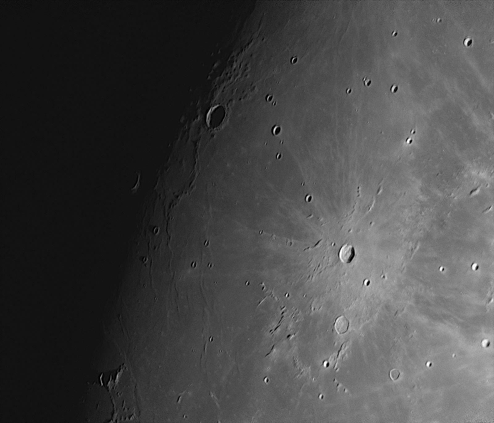 La Pine Observatory Clear skies and more practice on imaging the Moon