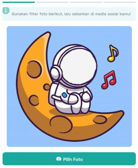 Twibbon Astronot Couple Bulan yang Lagi Viral di TikTok, Ini Cara Mendapatkanya Twibbon Astronot Couple Bulan yang Lagi Viral di TikTok, Ini Cara Mendapatkanya