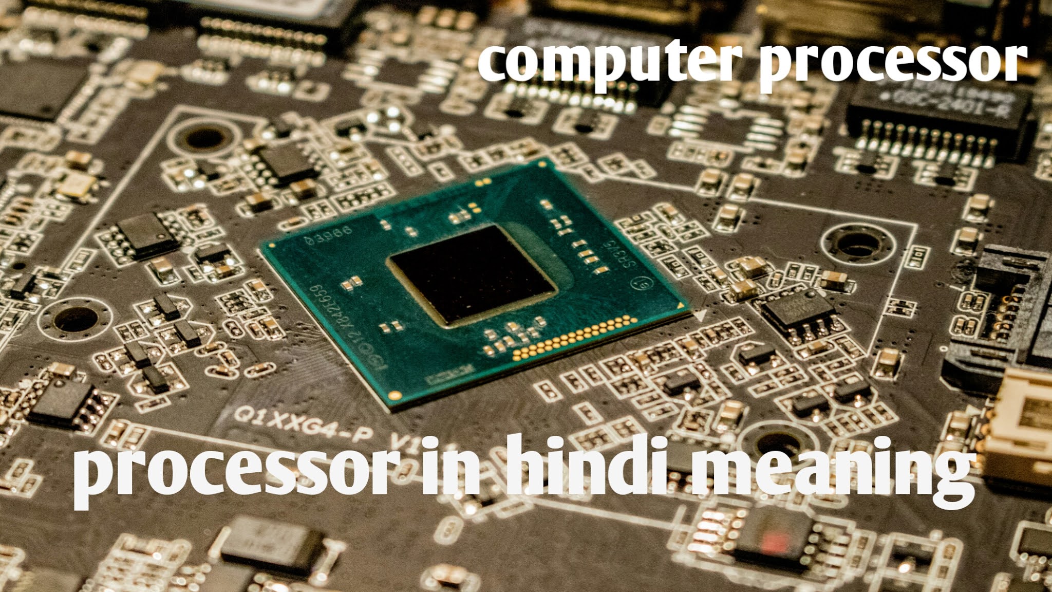 processor in hindi meaning computer processor