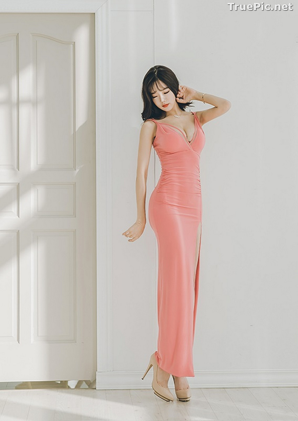 Image Korean Fashion Model - Kang Eun Wook - Slim Fit Bodycon Dress - TruePic.net - Picture-21