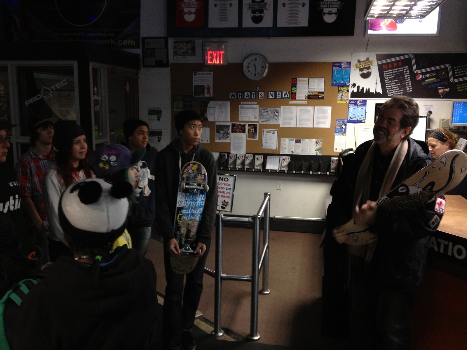 OASIS SKATEBOARD FACTORY First OSF "FreeSkate" day of the school year