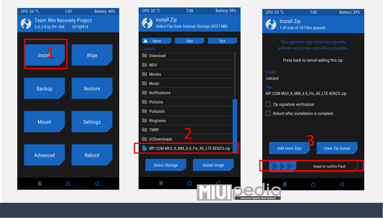 TWRP MIUI 8 MM NON UBL Kenzo Redmi Note 3 PRO TWRP MIUI 8 MM NON UBL Kenzo Redmi Note 3 PRO