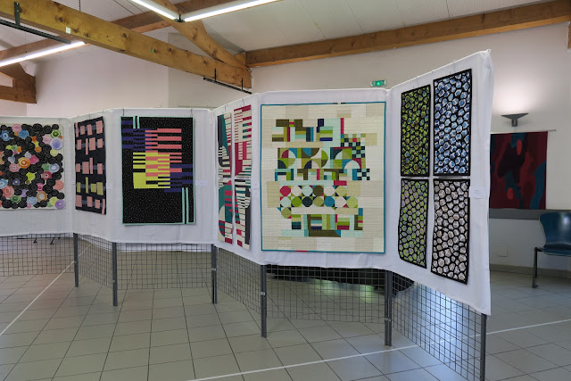 ART-TEX exhibition at Aigu'illes en Luberon festival 2019 - overview