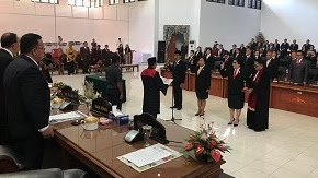 Pimpinan DPRD Minahasa Resmi Dilantik