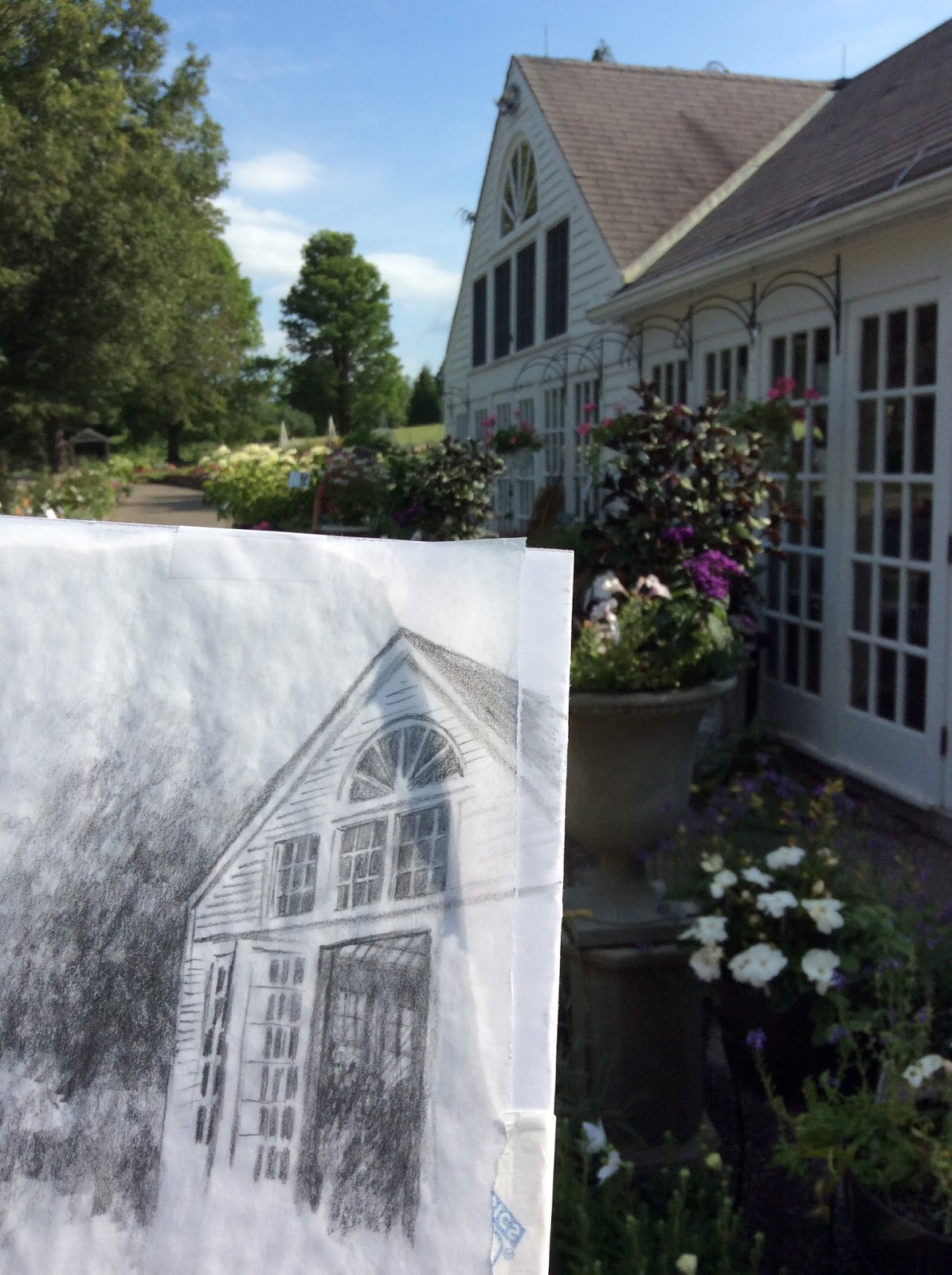 asketchadayConnecticutRamblings GLORIOUS WHITE FLOWER FARM