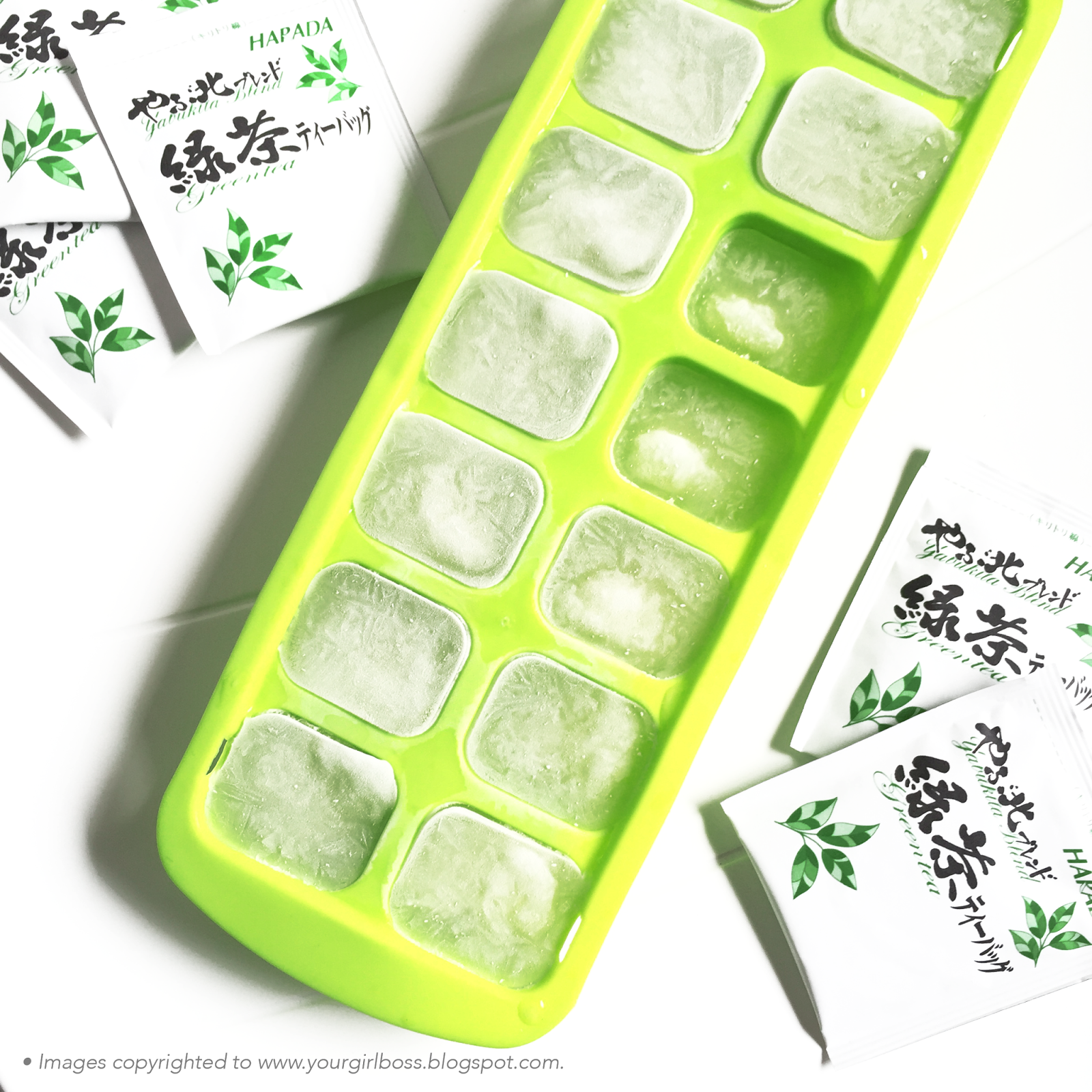 Green Tea Ice Cube (Skincare Routine) Jean Kuah's Beauty Blog
