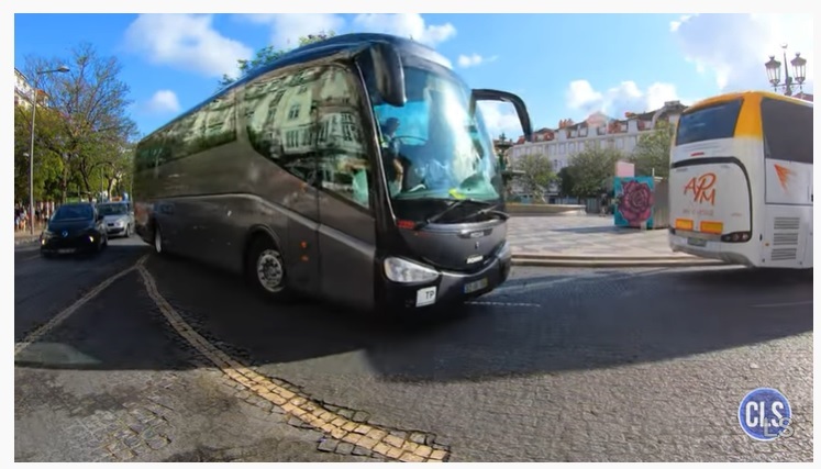 LITORALBUS 7: Ônibus em Lisboa-Portugal