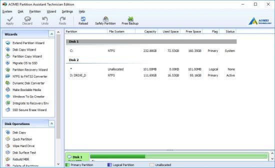 aomei partition assistant standard download aomei partition assistant standard download