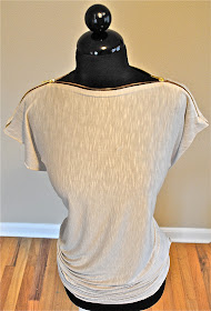 Trash To Couture: My Zipper Tee DIY tutorial...Tshirt Recycle