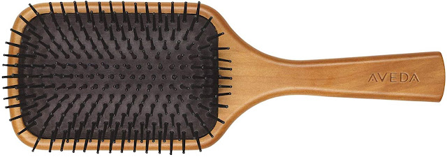 vegan brush Aveda wooden large paddle vegan brush