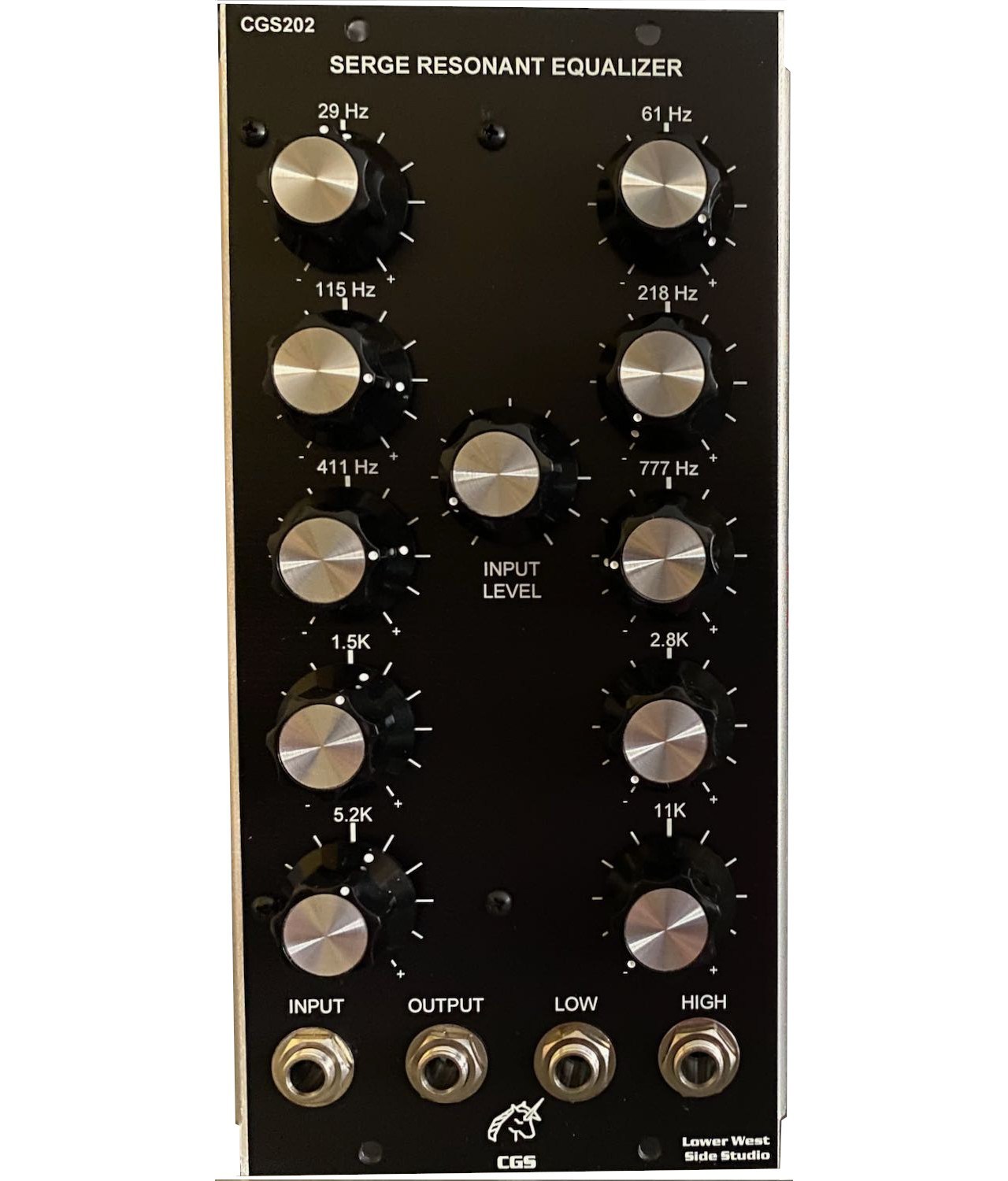 MATRIXSYNTH CGS202 Serge Resonant Equalizer and Yusynth Fixed Filter