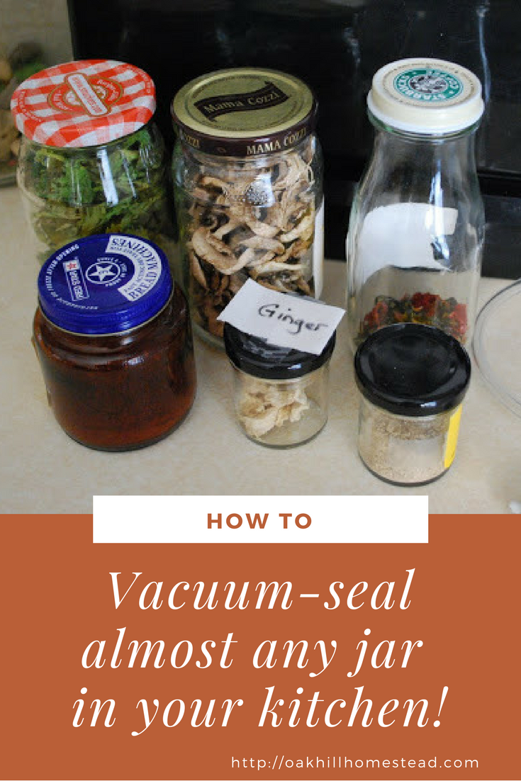 Vacuum Seal Jars (2 Pack)  Glass Vacuum Seal Containers