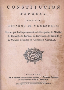 primera constitucion de venezuela y latinoamerica