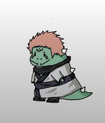 gambar dino sukuna Gambar Dino Anime Lucu Terbaik Yang Lagi Hits Di TikTok