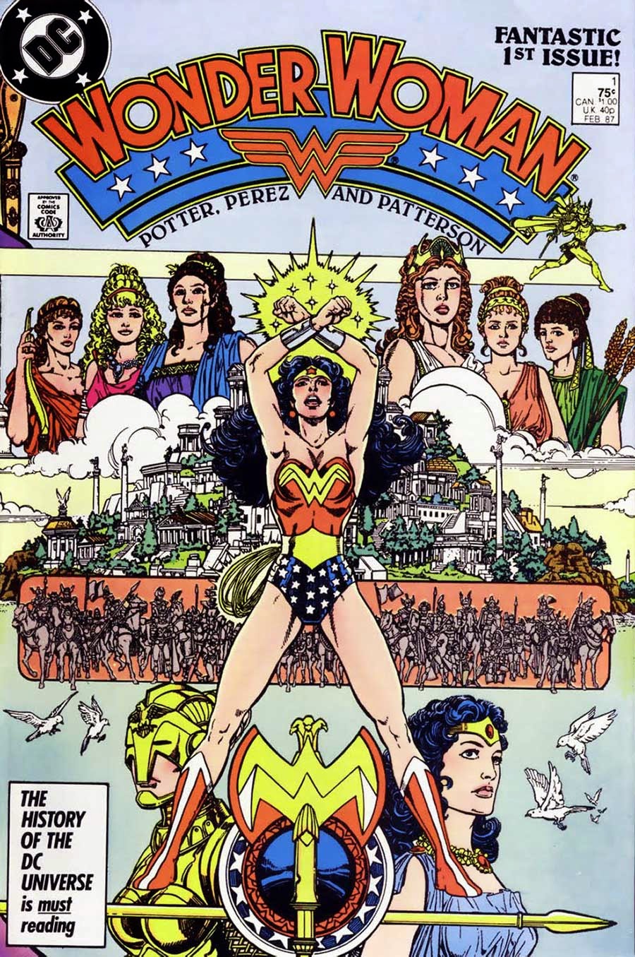 Wonder Woman #1 1987 cover