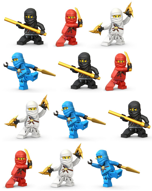 Free Printable Ninjago Cupcake Toppers Free Printable Ninjago Cupcake Toppers