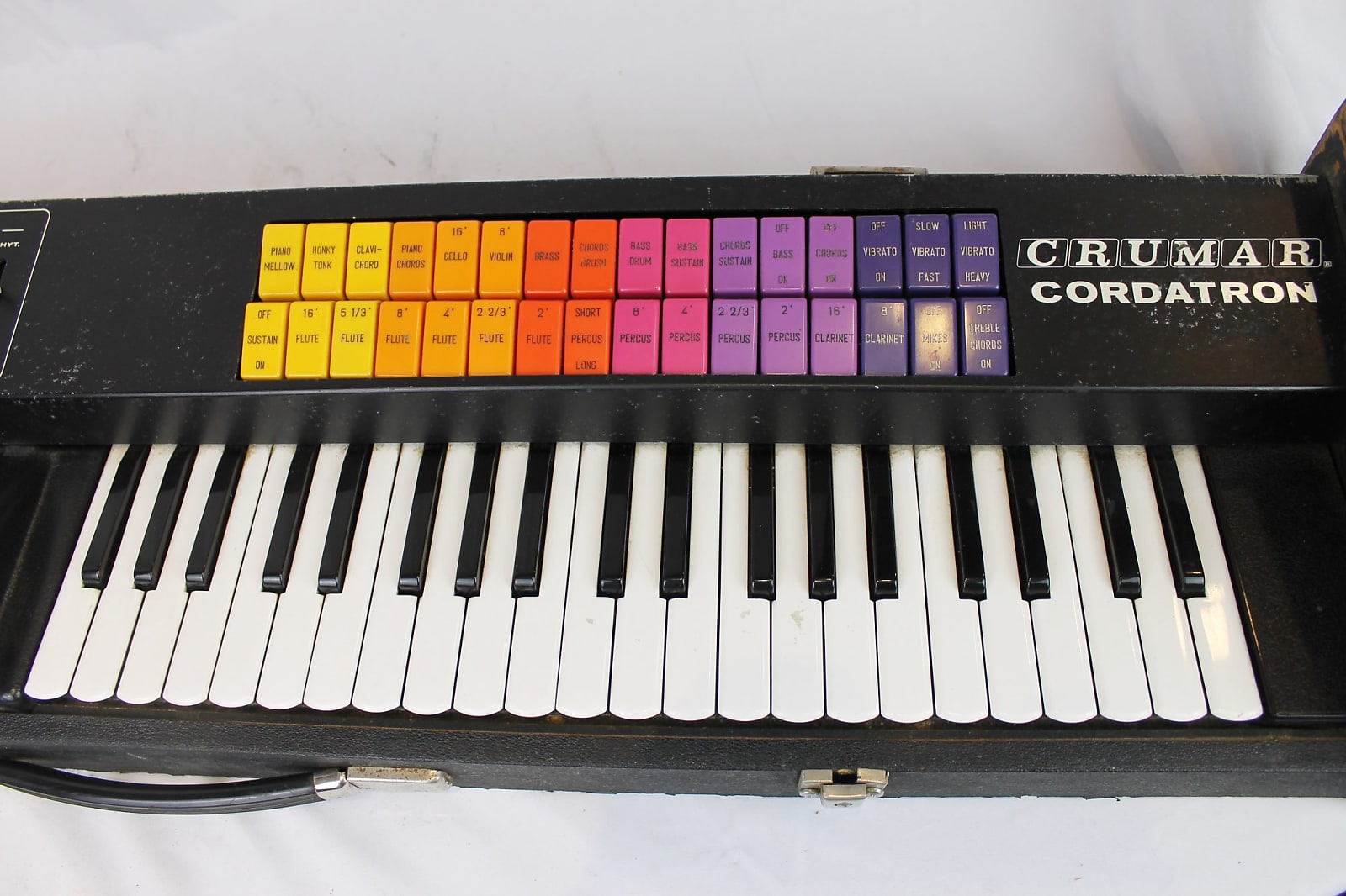 MATRIXSYNTH Crumar Cordatron Accordion Keyboard Hybrid