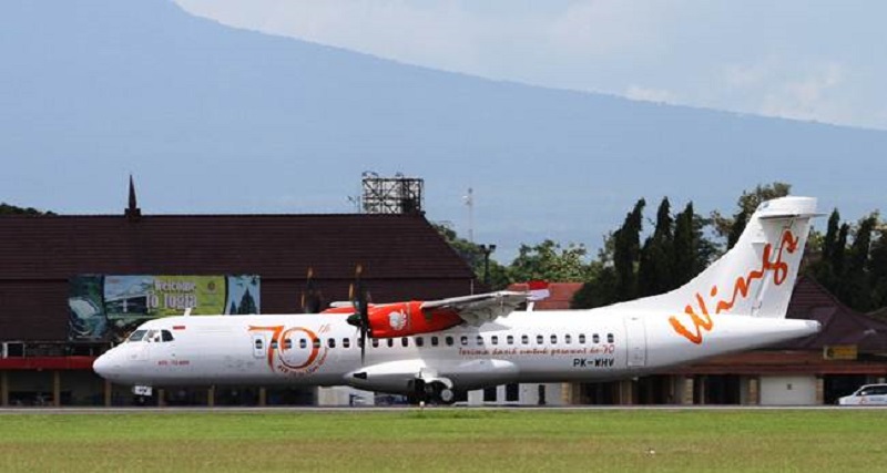 Wings Air Melayani 18 Penerbangan Domestik di Bandar Udara Internasional ADISUTJIPTO Yogyakarta