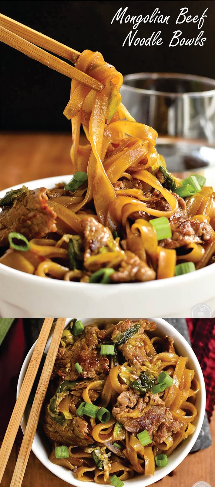 Mongolian Beef Noodle Bowls Recipe Spesial Food