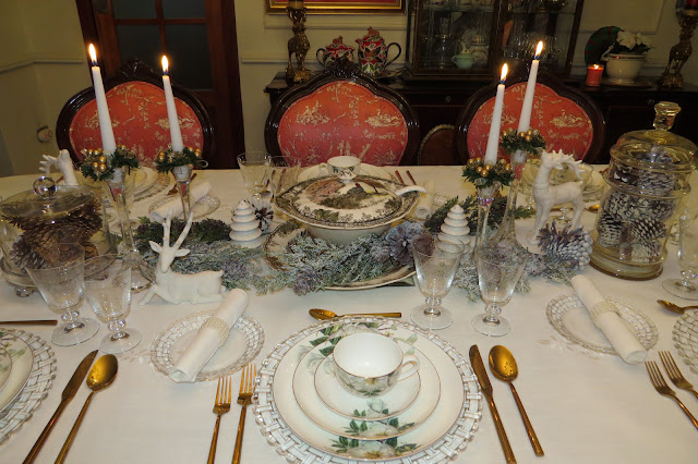 FABBY'S LIVING: A Winter Luncheon for my Cousins