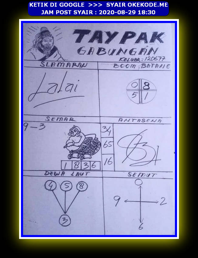 1 New Message Kode Syair Hongkong 29 Agustus 2020 Forum Syair Togel Hongkong Singapura Sydney