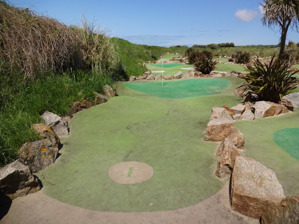 The Ham and Egger Files Mini Golf at Les Mielles in Jersey