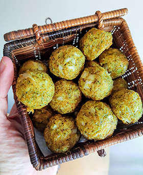 O bolinho de brócolis: saudável, nutritivo e saboroso