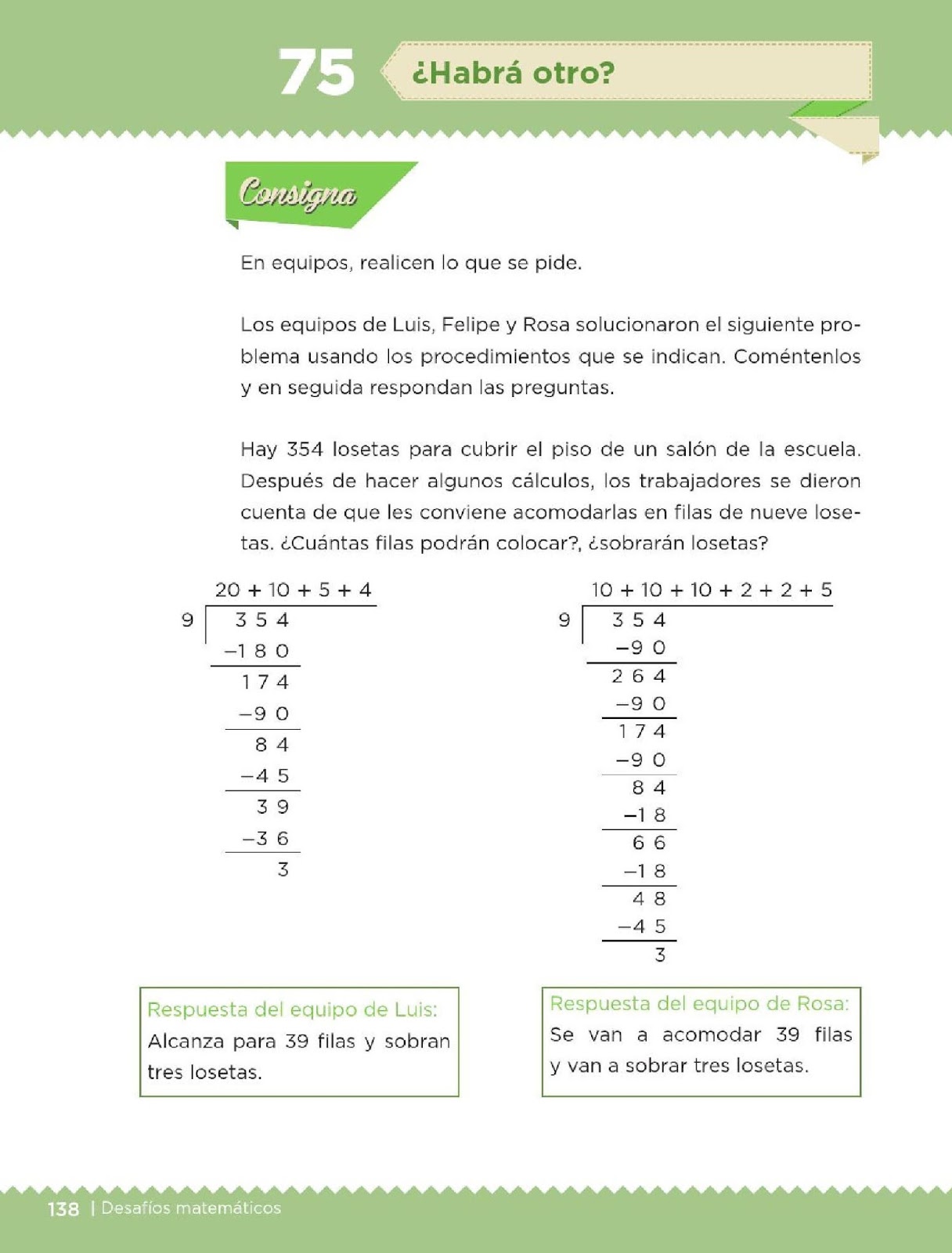 Matematicas Para Cuarto Grado