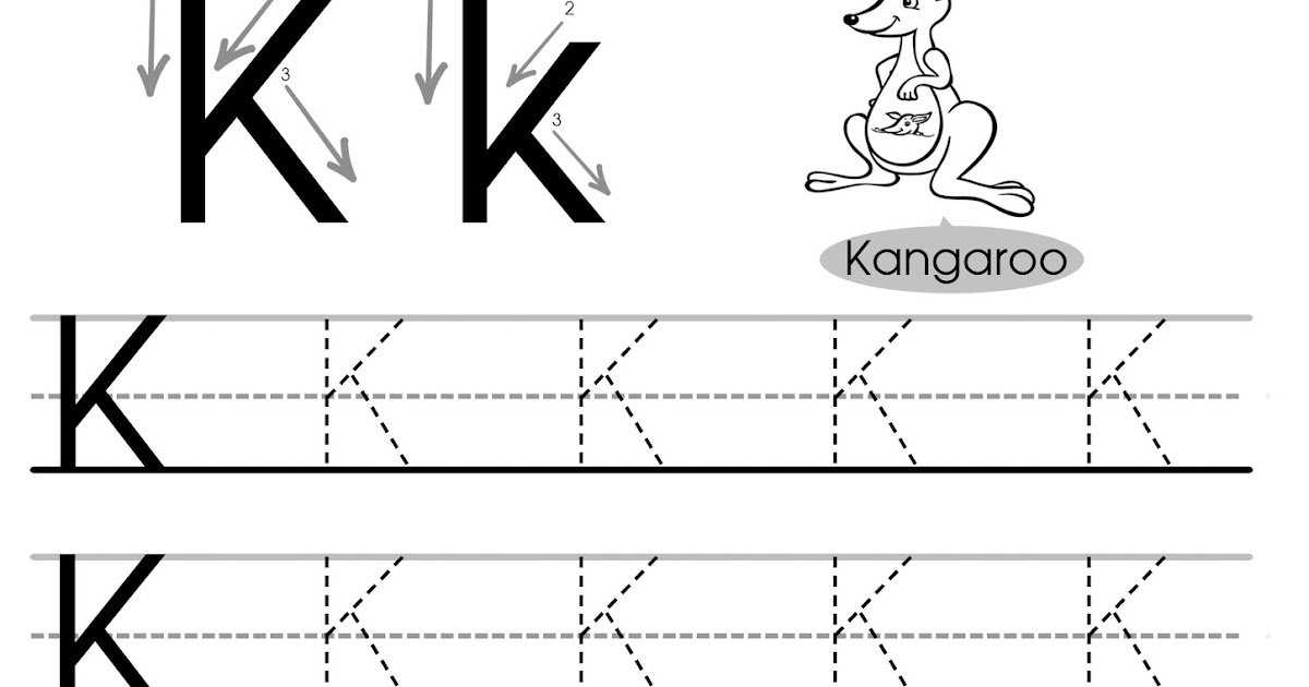 English for Kids Step by Step: Letter Tracing Worksheets (Letters K - T)