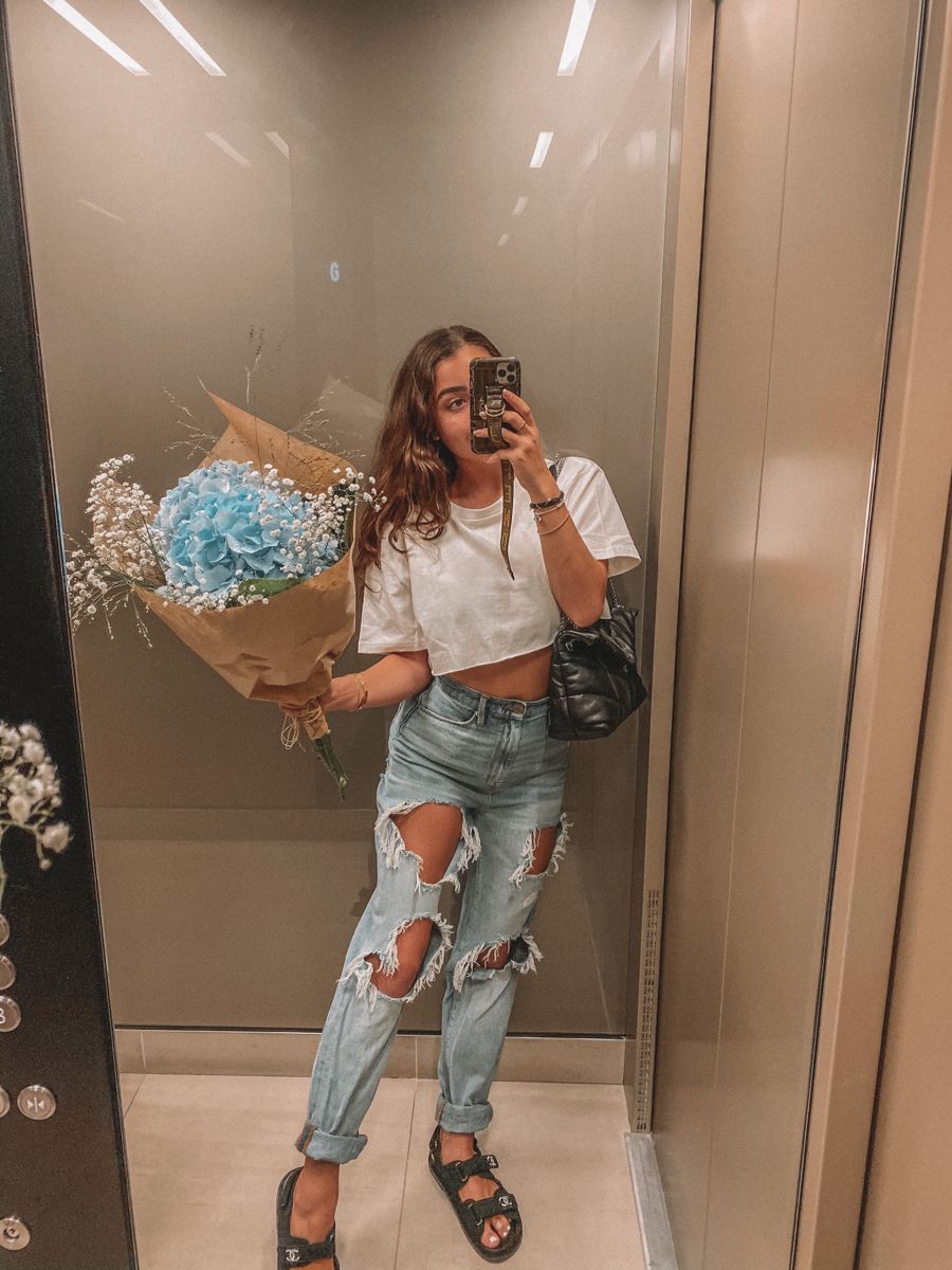 chanel inspired dad sandals