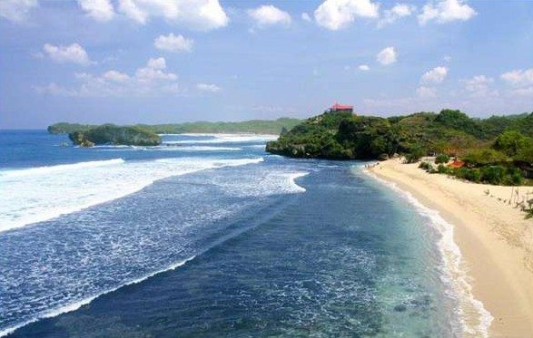 Pantai Ngliyep Malang, Malang Jawa Timur - Info Rute dan Tiket Masuk