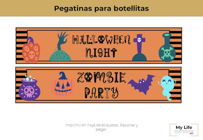 HALLOWEEN, FIESTA, KIT IMPRIMIBLE, GRATIS, DESCARGAR