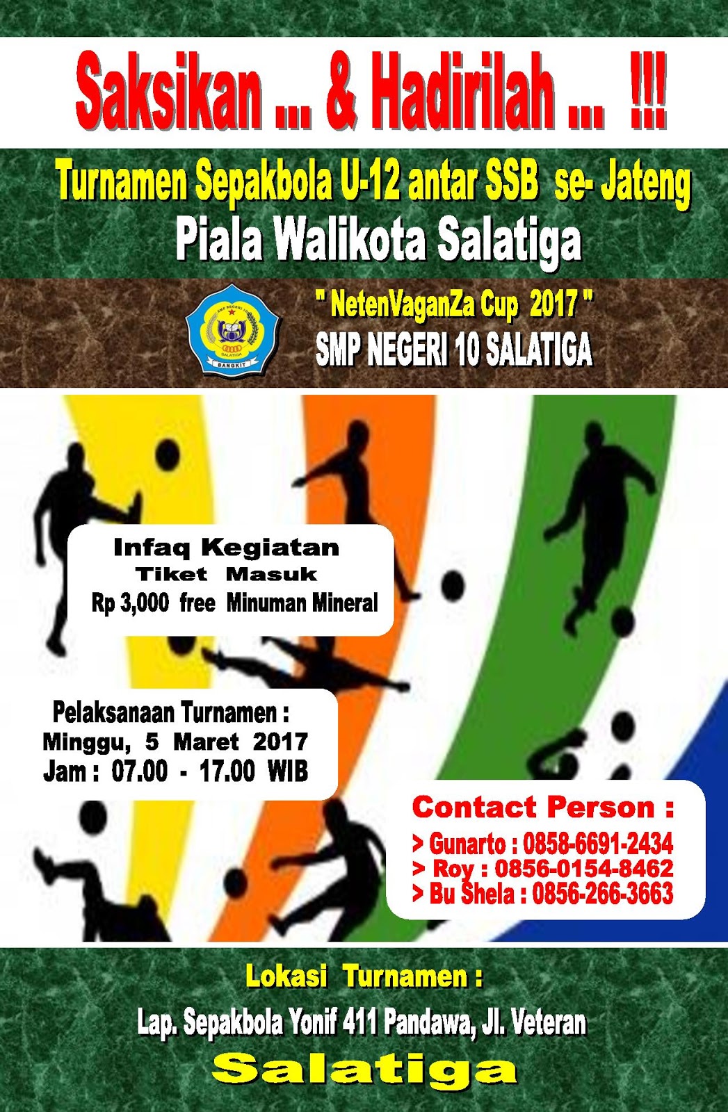 Turnamen Sepakbola U 12 Antar Ssb Se Jateng