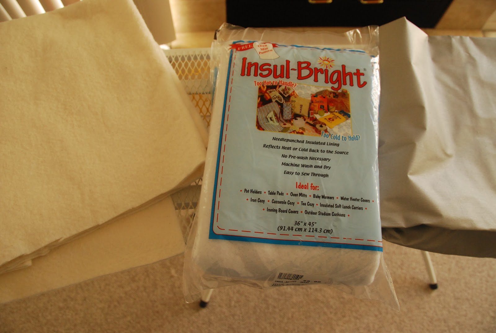 h.appel Make Your Own Ironing Cover (With Batting)