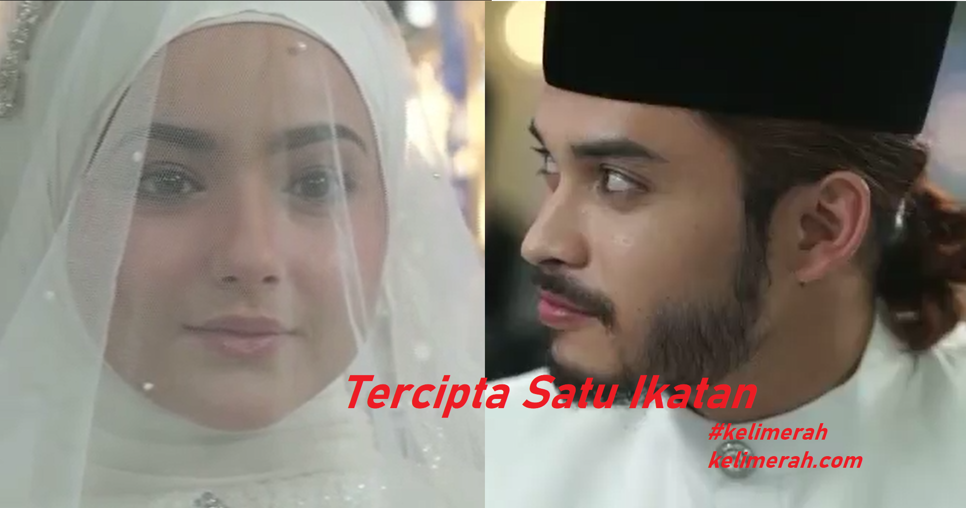 Drama Tercipta Satu Ikatan Gandingan Aeril Zafrel Hannah Delisha Peminat Percaya Pasti Meletop Kelimerah