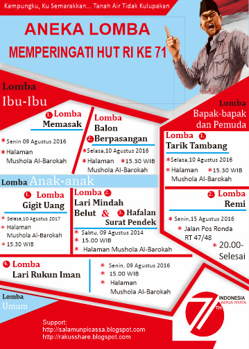 20 Inspirasi Pamflet 17 Agustus Lomba Sekolah Blank Little Duckling Blog 20 Inspirasi Pamflet 17 Agustus Lomba Sekolah Blank Little Duckling Blog