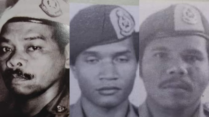Tiga orang asli, tiga pahlawan negara berjasa
