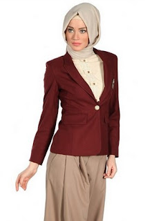 Model Blazer Kerja Wanita Terbaru Model Blazer Wanita Muslimah Modern Untuk Kerja Dan Santai