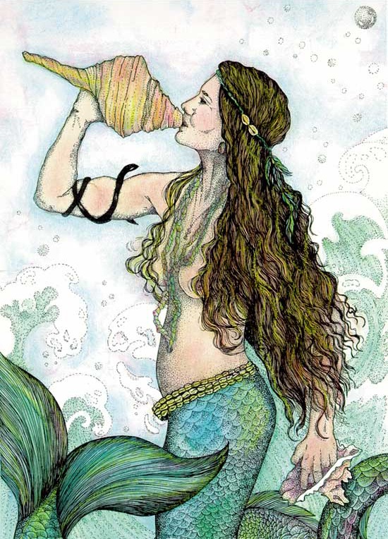 Картинки сирена голова