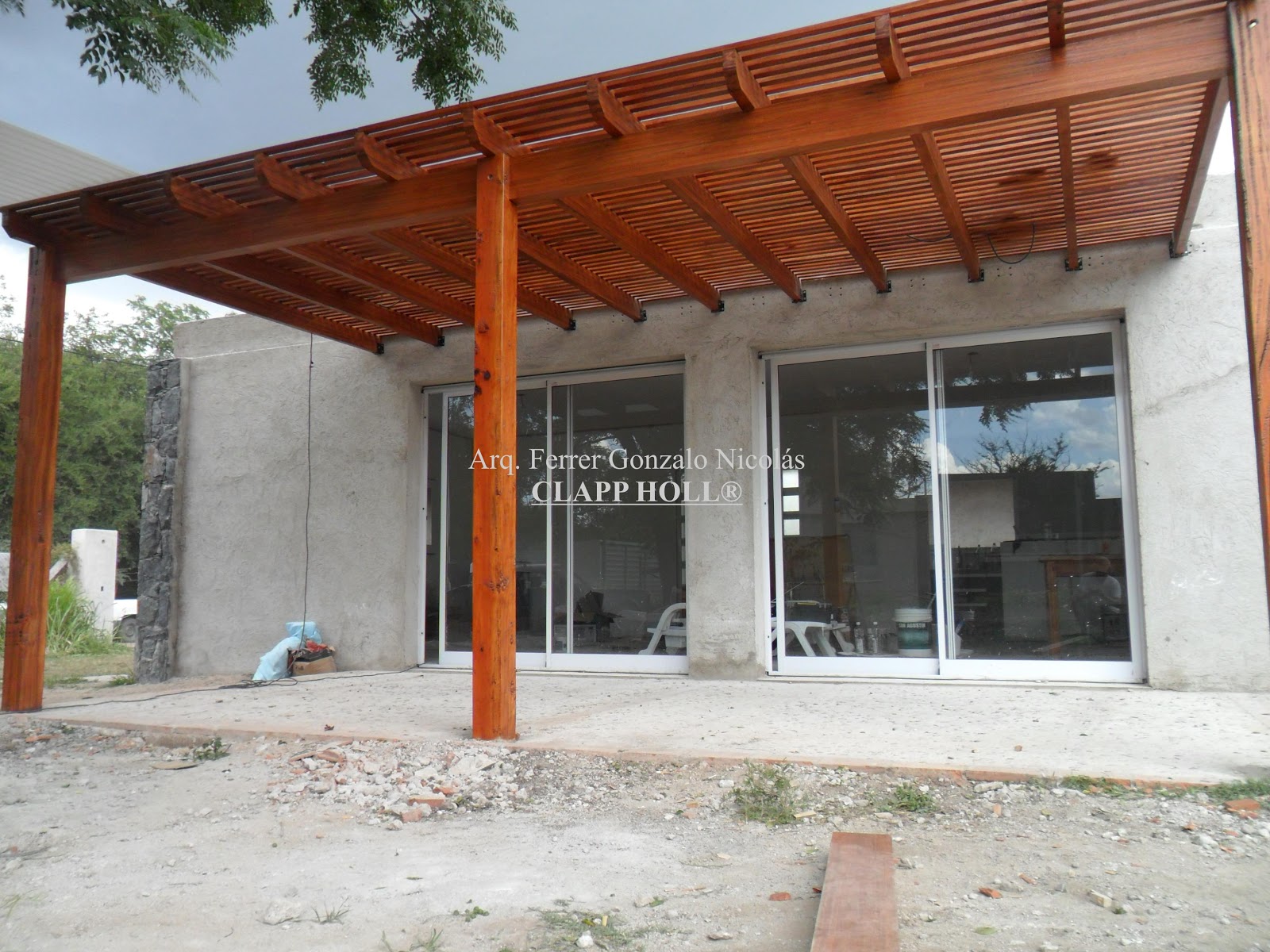 PÉRGOLAS CLÁSICAS DE MADERA CLAPP HOLL CÓRDOBA Clapp Holl® y