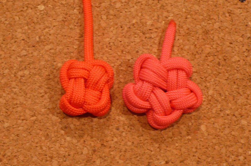 Paracord Lovers パラコードラヴァース アクセント2 クローバーリーフノット