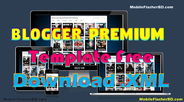 Blogger Movie Premium Template Free With Removed Footer Credits For All Download