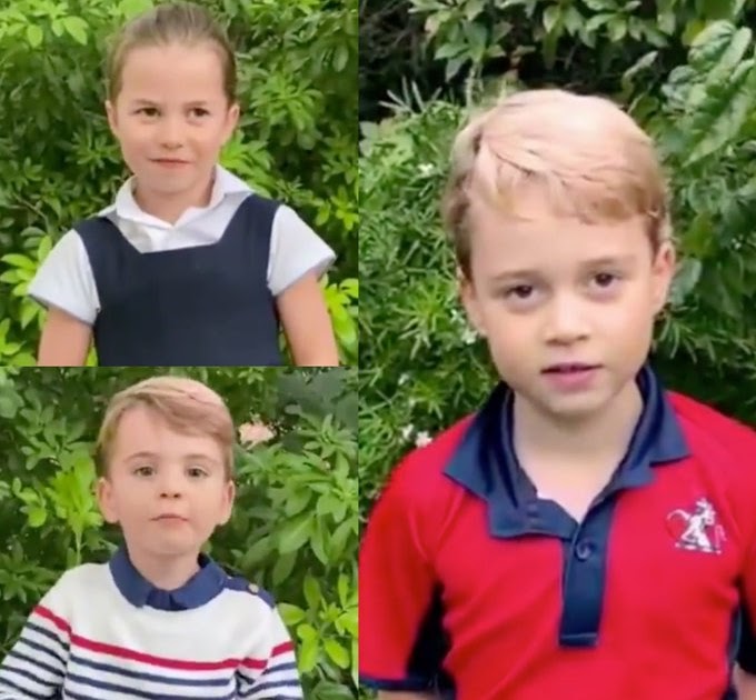 The Royal Children: British RF: Prince George, Princess Charlotte and ...