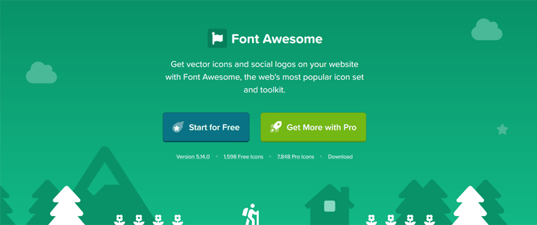 Cài đặt và sử dụng Font Awesome mới nhất cho Blog/Website