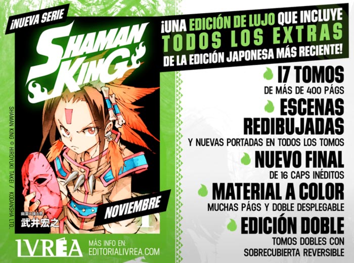 Shaman King manga - Hiroyuki Takei - Ivrea